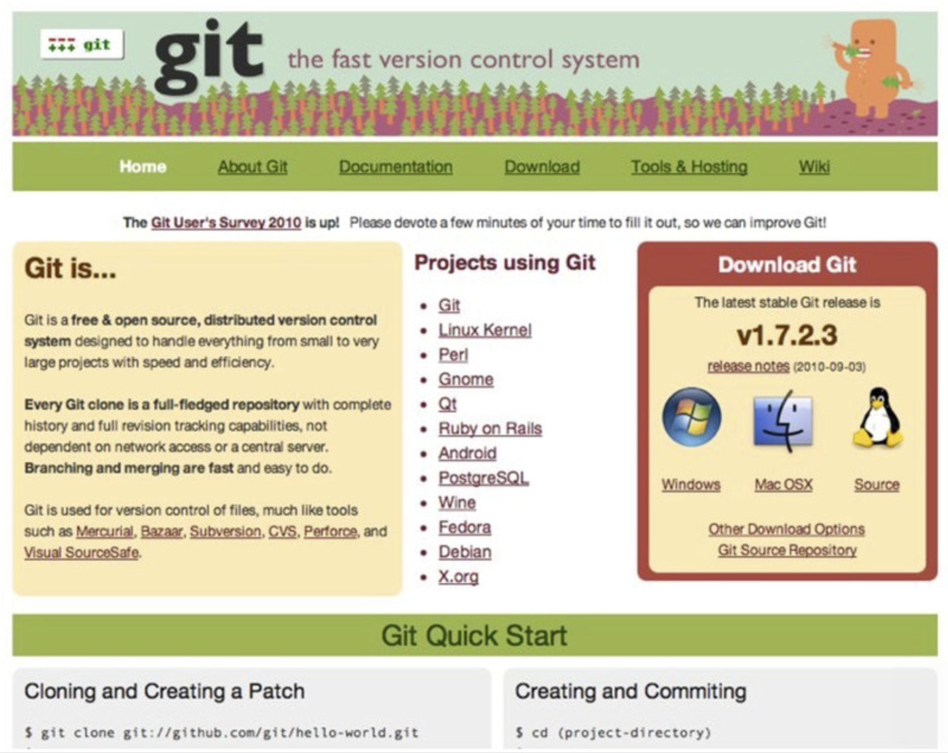 20 years of Git. Still weird, still wonderful.
